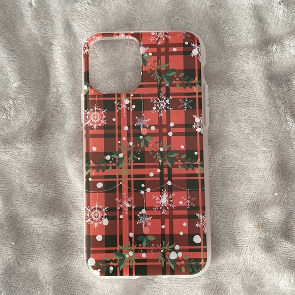 iPhone 11 Pro Flexi Clear Frosted Plaid Case - Picture 1 of 4